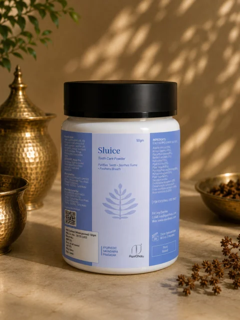 Sluice Tooth powder